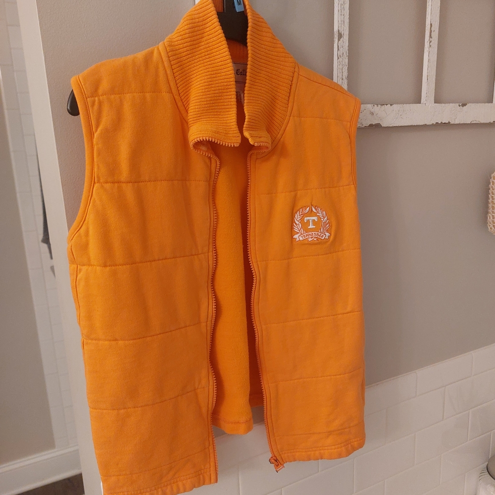 UT Orange Quilted Vest